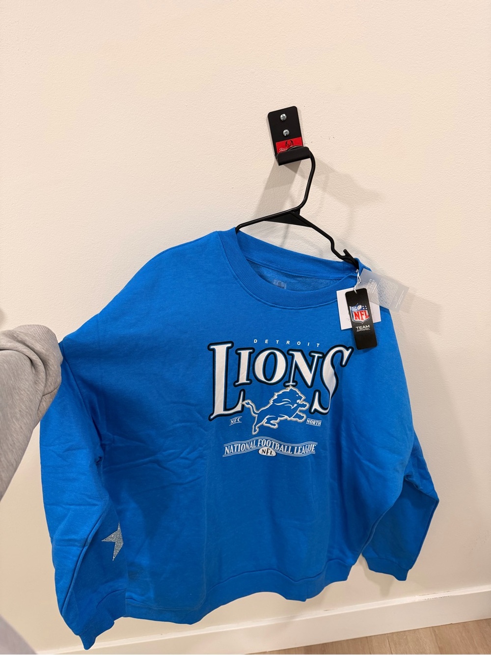 Detroit Lions Women's Crewneck Sweatshirt - Blue